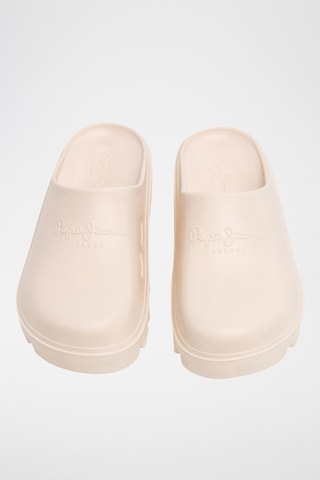 Sabots plateformes - Beige