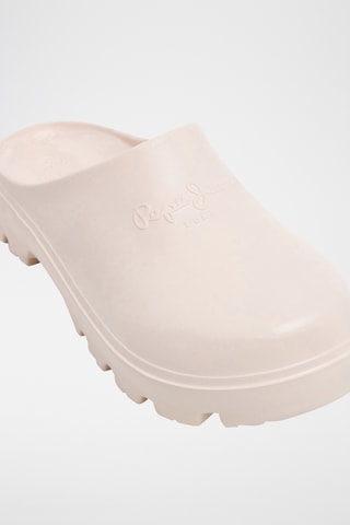 Sabots plateformes - Beige