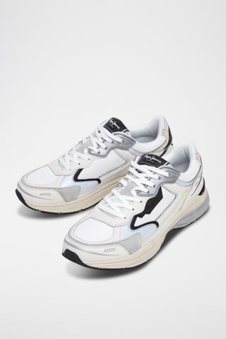 Baskets - Beige et gris