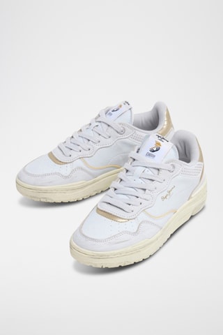 Baskets en cuir - Blanc