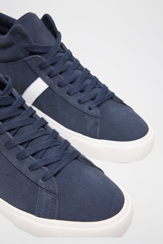 Baskets montantes - Bleu marine