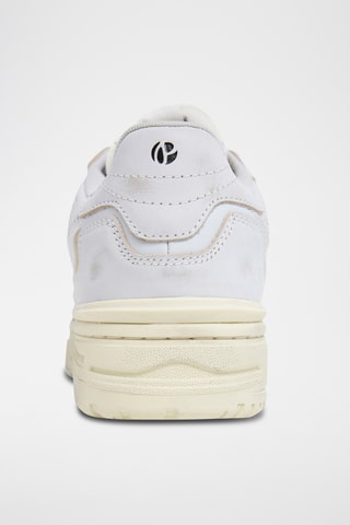 Baskets en nubuck - Blanc