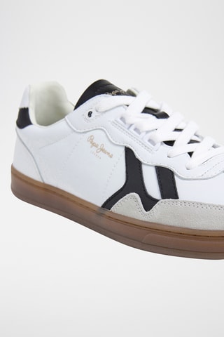 Baskets en cuir - Blanc