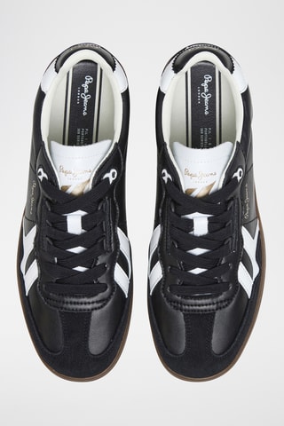 Baskets en cuir - Noir