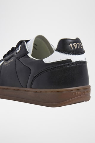 Baskets en cuir - Noir