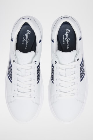 Baskets en cuir - Blanc