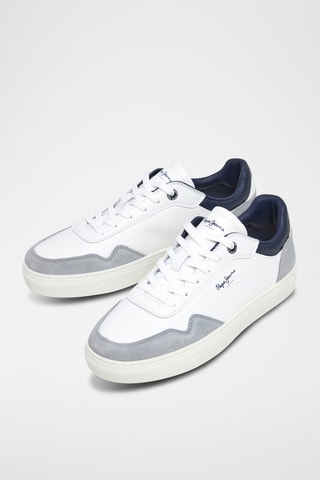 Baskets en cuir - Blanc