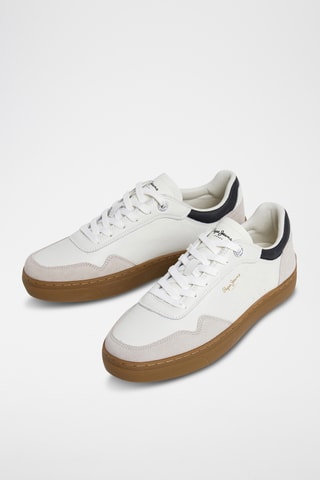 Baskets en cuir - Blanc