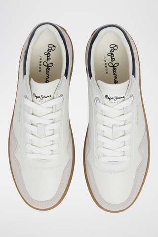 Baskets en cuir - Blanc