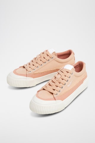 Baskets plateformes - Rose