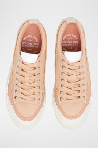 Baskets plateformes - Rose