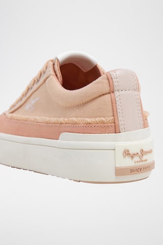 Baskets plateformes - Rose