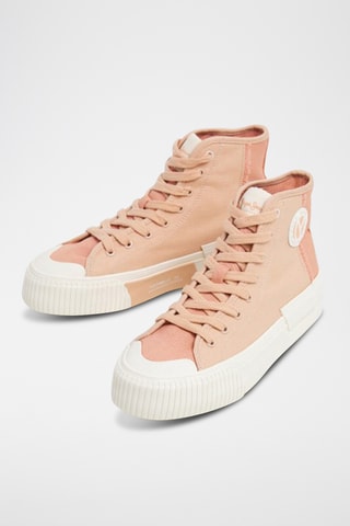 Baskets montantes - Rose