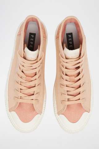 Baskets montantes - Rose