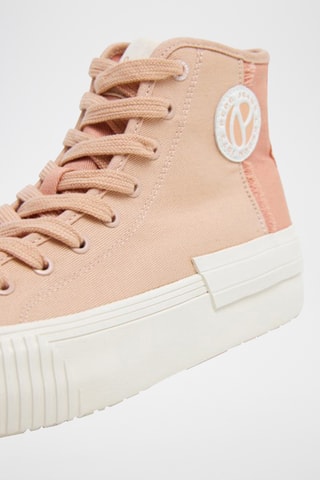 Baskets montantes - Rose