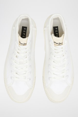 Baskets montantes - Blanc