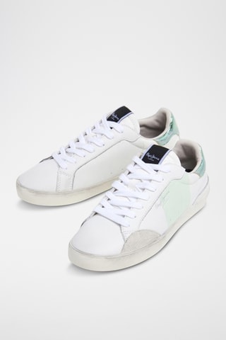 Baskets en cuir - Blanc