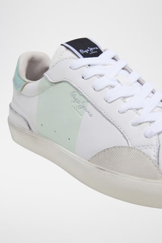 Baskets en cuir - Blanc