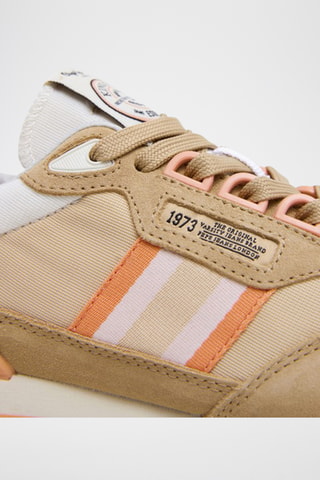 Baskets en cuir - Beige