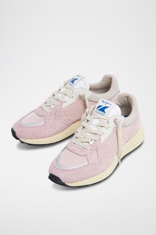 Baskets en cuir - Rose