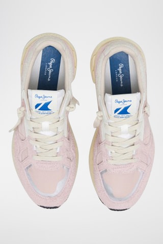 Baskets en cuir - Rose