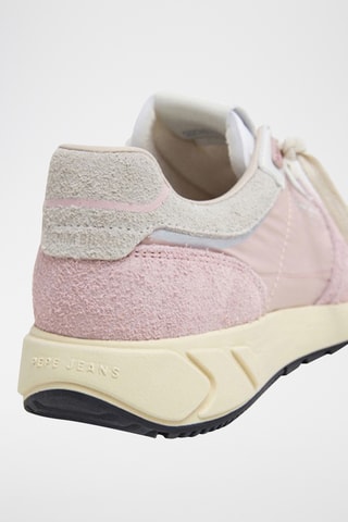 Baskets en cuir - Rose