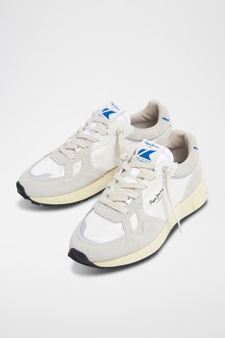 Baskets en cuir - Blanc