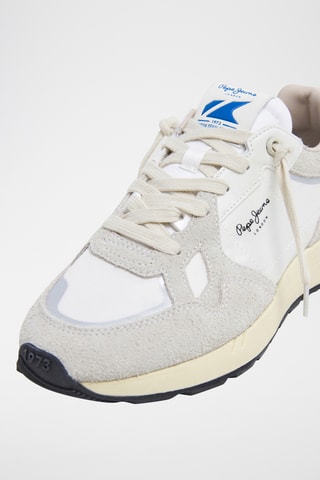 Baskets en cuir - Blanc