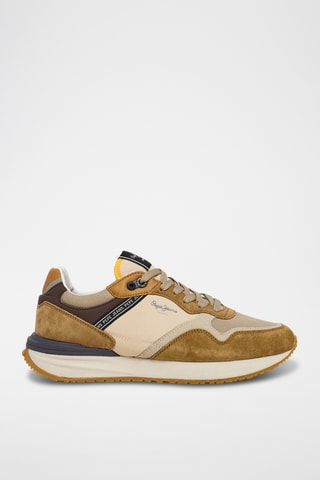 Baskets en nubuck - Beige