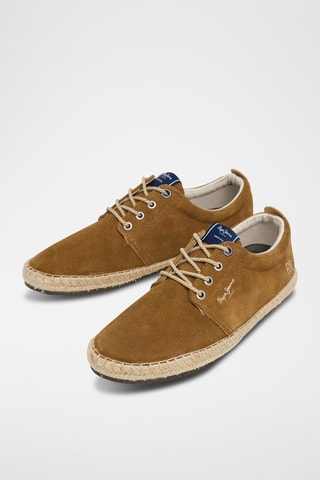 Espadrilles en nubuck - Marron