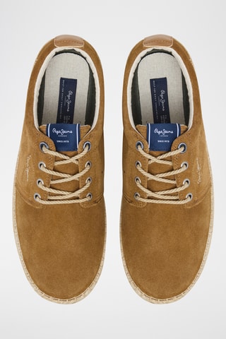 Espadrilles en nubuck - Marron