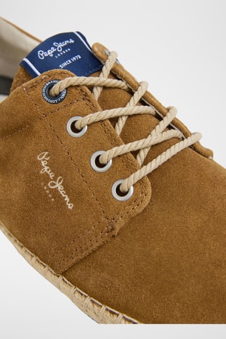 Espadrilles en nubuck - Marron