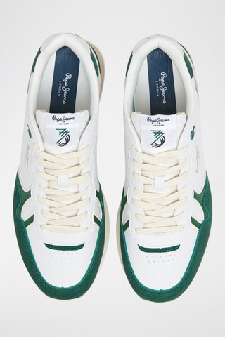 Baskets - Blanc et vert