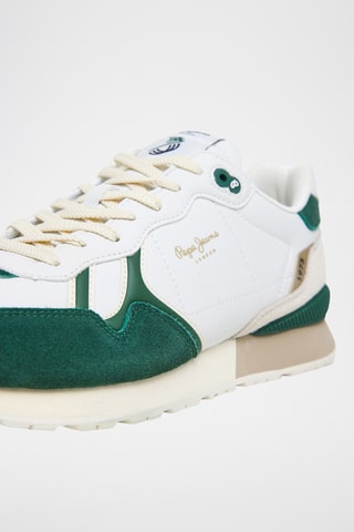 Baskets - Blanc et vert