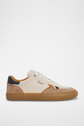 Baskets en cuir - Beige