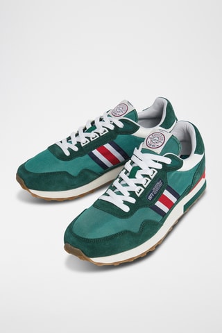 Baskets en cuir - Vert