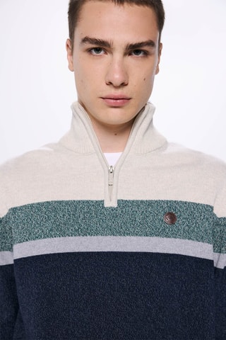 Pull - Bleu marine chiné