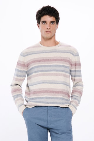 Pull - Gris clair chiné