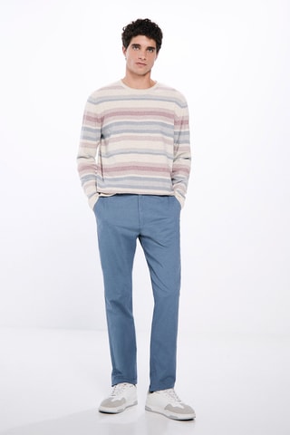 Pull - Gris clair chiné