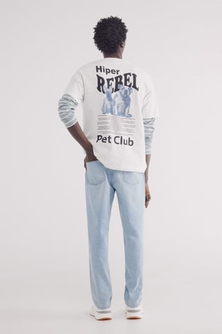 Jean loose - Bleu clair