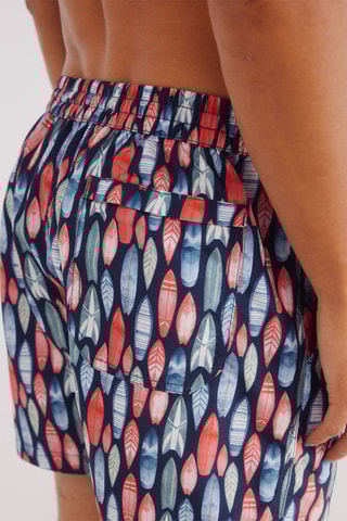 Short de bain - Bleu