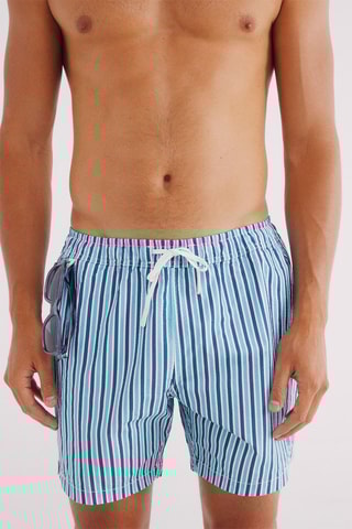 Short de bain - Bleu