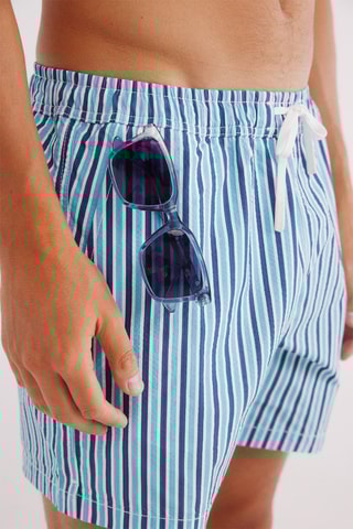 Short de bain - Bleu