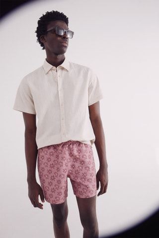 Short de bain - Orange