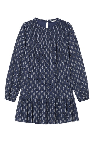 Robe droite - Bleu marine