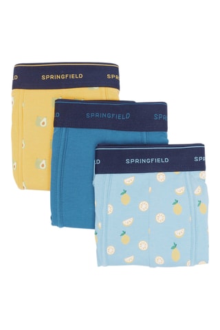 3 boxers - Vert clair