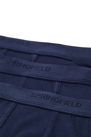 3 boxers - Bleu nuit