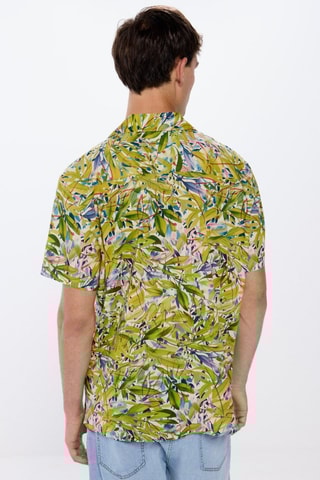 Chemise - Vert et rose