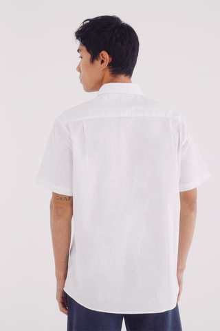 Chemise en lin - Blanc