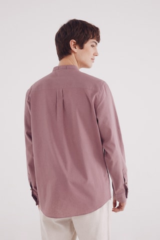 Chemise en lin - Fuchsia